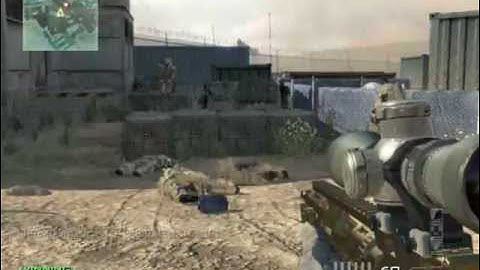 MW3 MSR sniping montage FFA