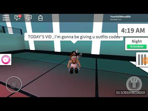 robloxian highschool pink outfit codes for girls video