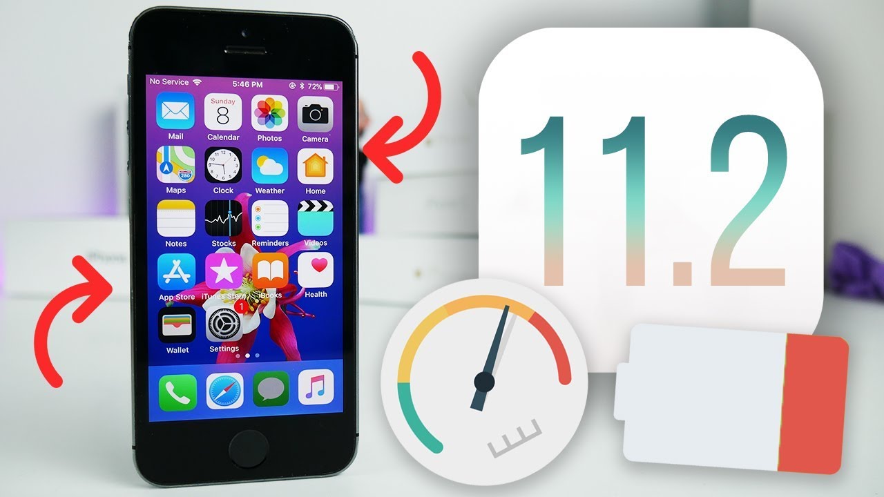 iPhone 5s IOS 11.2 Review / Performance, Bug Fix, Stability & Battery Life!  Better than 11.1 ? - 
