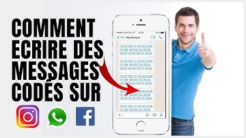 tuto: comment envoyer des messages codés sur; whatsapp,facebook,instagram....