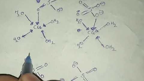 Structure of CUSO4.5H2O