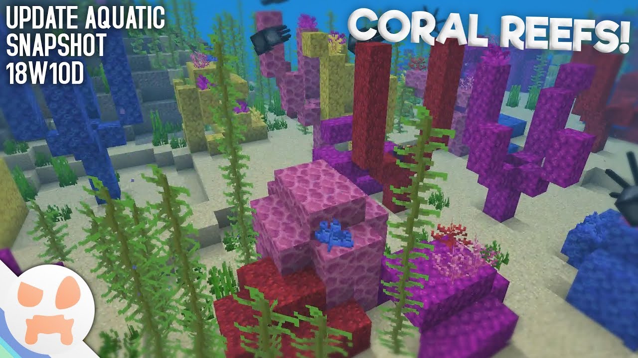 CORAL REEFS & UPDATED WATER MECHANICS! | 18w10d Snapshot Update News ...