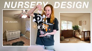 the beginning stages of designing a BABY BOY NURSERY!!! // my crazy unorganized room design process