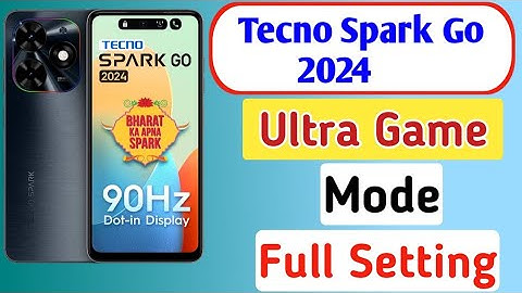 Tecno Spark go 2024 ultra game mode/Tecno game mode enable kaise kare,game mode kaise lagaye