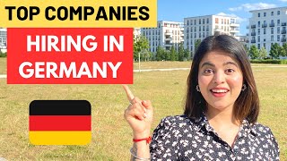 Companies hiring in Germany I Jobs in Germany