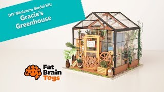 Bring to life your own cozy corner of the world with diy miniature
model kit: gracie's greenhouse! shop now:
https://www.fatbraintoys.com/toy_companies/f...