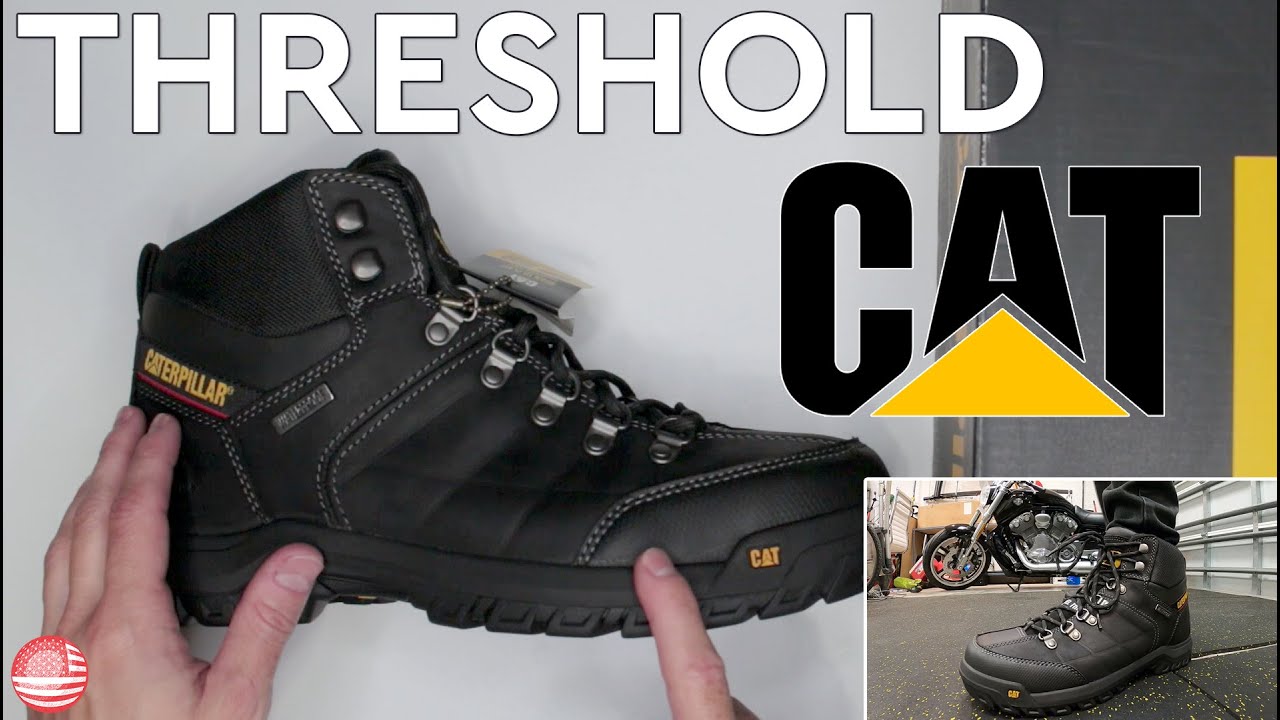 Caterpillar Men Second Shift Waterproof Steel Toe Work Boot Shoes