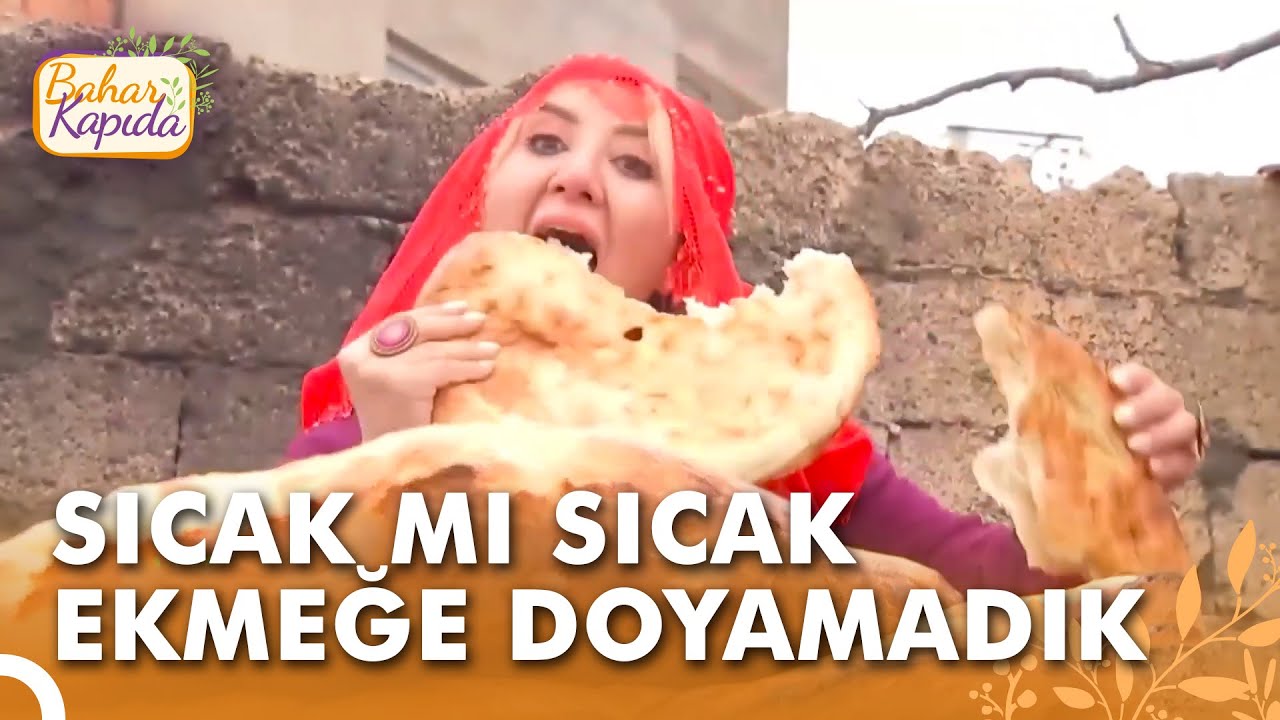 Mardin'de Köy Fırınında Sıcacık Ekmekten Doya Doya Yedik 😋 | Bahar Kapıda