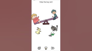 Help the boy win? 😴 | Brain Out Level 32 | #shorts