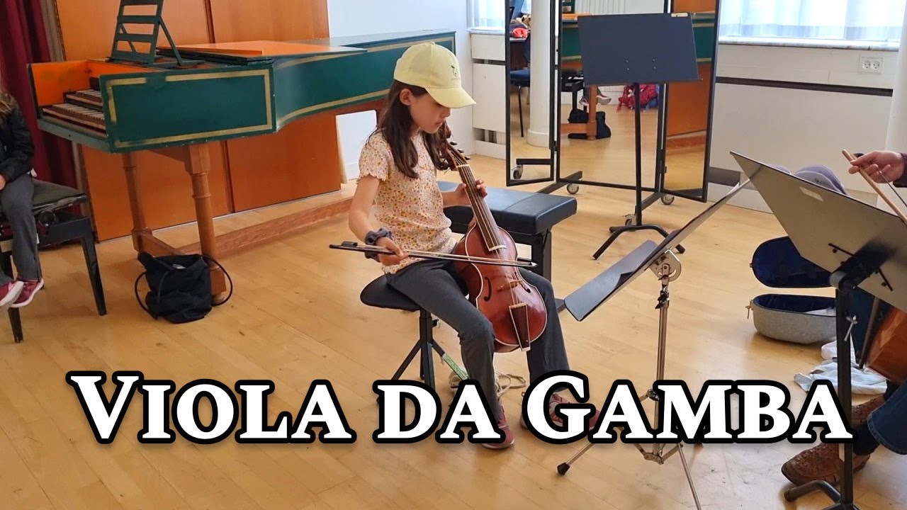 바로크 첼로 "비올라 다 감바" 연습 Viola Da Gamba Practice YouTube