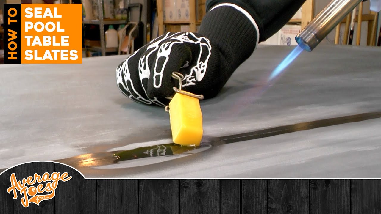 How To Seal Pool Table Slate Joints IN DEPTH DIY GUIDE YouTube