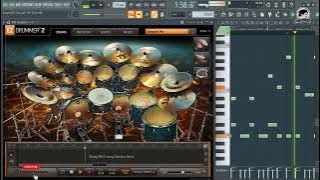 Burgerkill - Through The Shine (EZdrummer Cover)