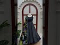 Black Natural Crepe Fabric Sequence Work Anarkali Suit | Whatsapp:+919978885114-www.fabdealvilla.com
