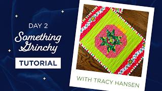 Learn How To Make Christmas Placemats with Tracy Hansen Day 2 Christmas in July
