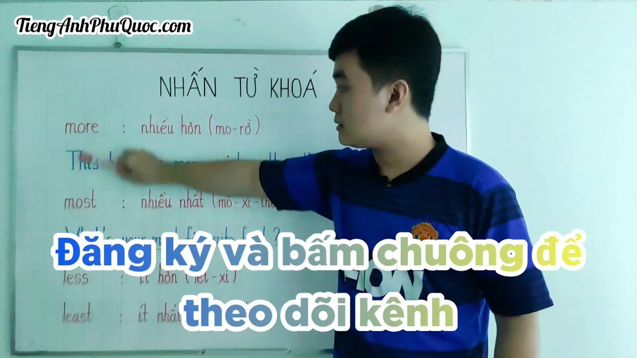 #85 Cách dùng chữ MORE - MOST - LESS - LEAST để nhấn mạnh câu so sánh | Tiếng Anh Phú Quốc