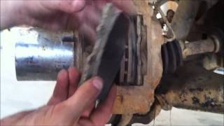 This is a how-to video on changing the brakes your 1990 1991 1992 1993
1994 and 1995 toyota 4runner. after replacing brake pads, get in car
...