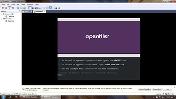 Openfiler Graphical Installation !! Ravi !!