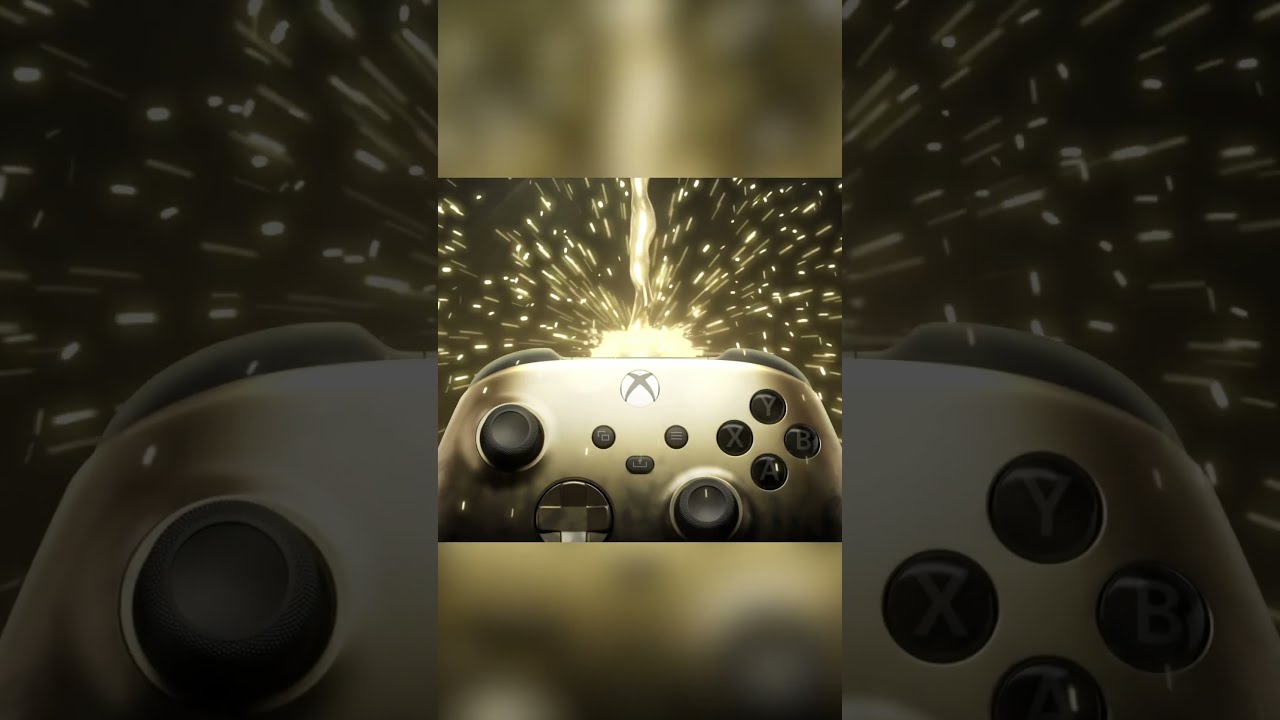 Introducing The Xbox Wireless Controller Gold Shadow Special Edition 