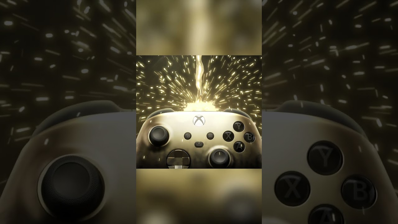 Introducing the Xbox Wireless Controller – Gold Shadow Special Edition. -  YouTube