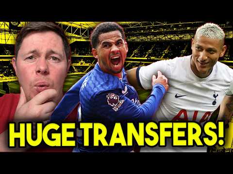BAD BUSINESS FOR EVERTON? Ndiaye heading to Spurs, Richarlison back to Everton!