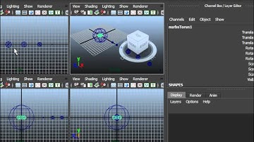 Autodesk Maya 2012 Beginners Tutorials-3.Solar System.Saturns