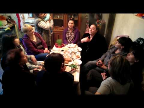 ასე მღერიან სალუქვაძეები. ოზურგეთი, 21 აპრილი, 2014 წ.