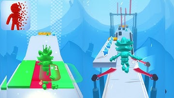 Pixel Rush Gameplay Walkthrough Part - 03 New Skeleton Skin (iOS,Android)