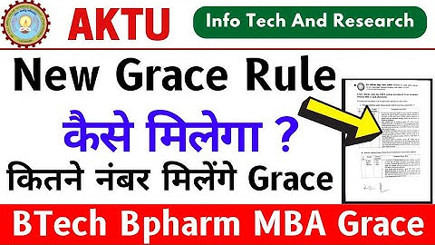 14, 40, 10 कितना मिलेगा Grace, Aktu New Grace Rules, Aktu Back Clear Rules, Aktu News Today Aktu