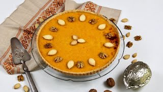 {Recette facile} Tarte sucrée au Potiron / Tarte à la citrouille