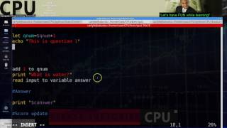 How to write a QUIZ SCRIPT in Linux/UNIX(Korn Shell Scripting tutorial)  Part 2