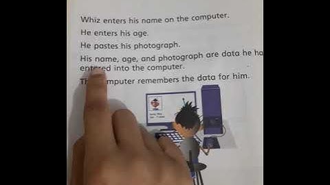 Whiz introduce computer | Grade 1| chapter No 1