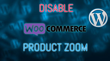 How to disable product zoom in Woocommerce with a free plugin