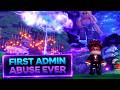 SUPERR FOREST FIRST ADMIN ABUSE EVER! #roblox #superforest #superforestroblox