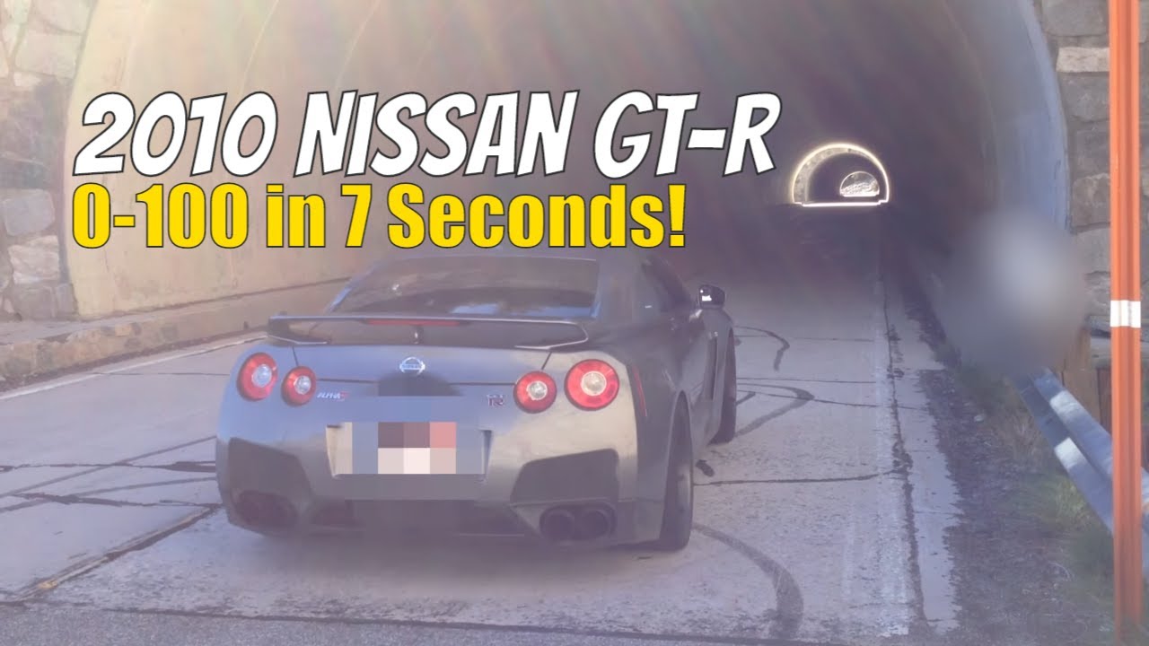 nissan gtr 0 a 100