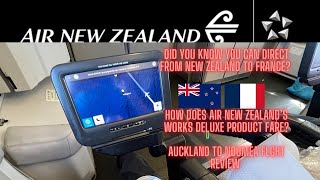 Air New Zealand Auckland to Noumea economy class flight review