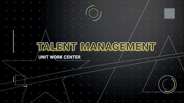 IPPS-A Release 3 Functionality Demo: Talent Management - Unit Work Center