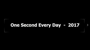 2017 One Second Video Everyday