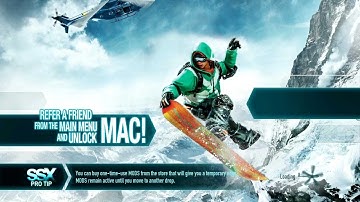 SSX Demo - First Run Down Whitehorn Mountain