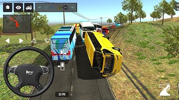 euro coach bus simulator 💥😱|| new coach bus simulator part-4 Android gameplay