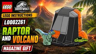 LEGO Instructions - Jurassic World - L0002261 - Raptor and Volcano - Magazine Gift