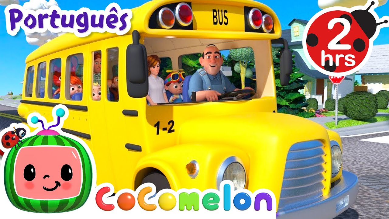 Cocomelon a roda do onibus roda roda! #cocomelon #arodadoonibus #musi