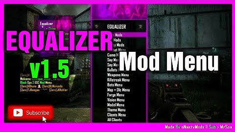 [BO2/1.19/PS3] Black Ops 2 EQUALIZER v1.5 Mod Menu GSC Injector + download