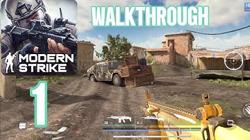 Modern Strike Online - Gameplay Walkthrough part 1 - Scout(IOS, Android)