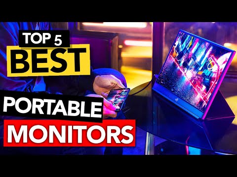 ✅ TOP 5 Best Portable Monitor | Budget & Touchscreen 4K Gaming