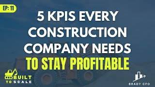 5 Construction KPIs Every Contractor Should Track (and What They Actually Mean)