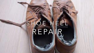 DIY shoe heel  repair