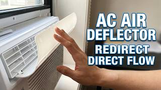 Finally Fixed My AC Problem With This Deflector Trick