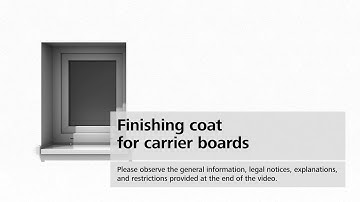 StoVentec R rainscreen cladding facade - Finishing coat for carrier boards