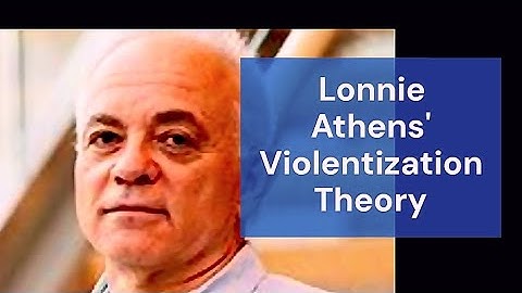 Violentization Theory | Lonnie Athens