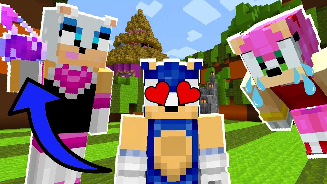 sonic and minecraft